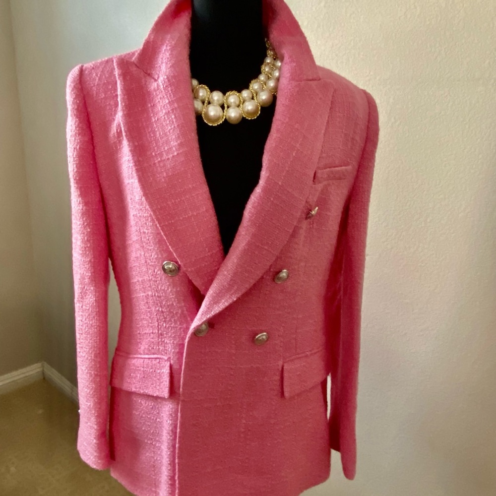 Pink Zara Blazer L